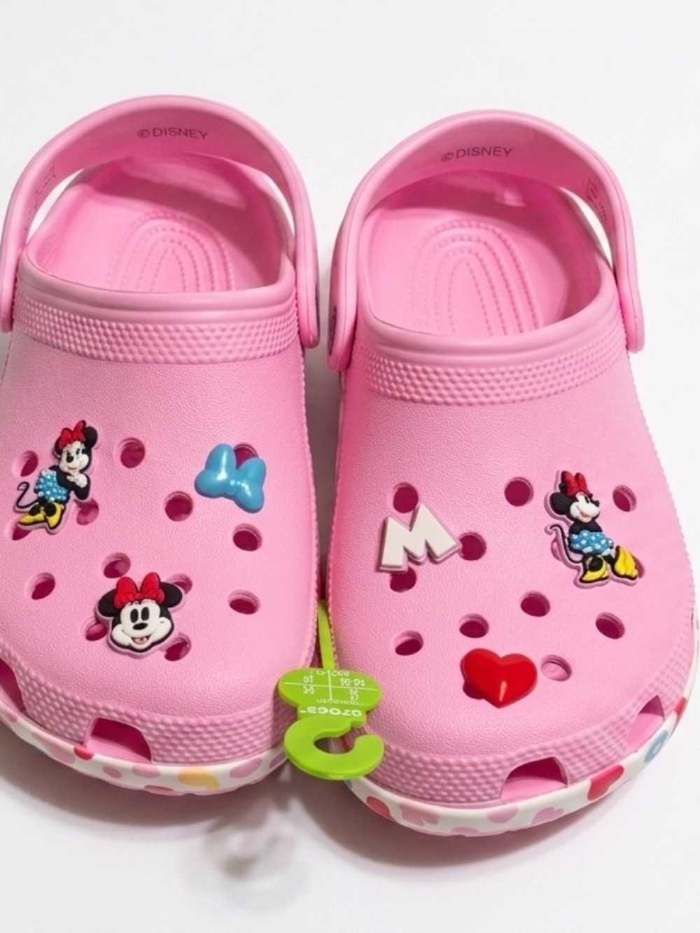 Disney Pink Minnie Mouse Kids Crocs